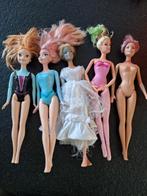 6 stuks "Barbie" poppen Mattel, Kinderen en Baby's, Speelgoed | Poppen, Ophalen of Verzenden, Zo goed als nieuw, Barbie