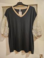 Top/shirt met kanten pofmouw, Kleding | Dames, Grote Maten, New Collection, Ophalen of Verzenden, Nieuw, Shirt of Top