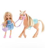 Barbie Chelsea met pony lila - helemaal compleet, Ophalen of Verzenden, Zo goed als nieuw, Barbie