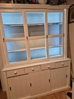 Witte buffetkast, 3 delig, Huis en Inrichting, Kasten | Buffetkasten, Ophalen, Gebruikt, 200 cm of meer, 150 tot 200 cm