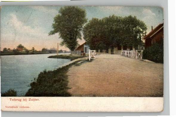 Tolbrug bij Zuijlen vóór 1906, Ophalen of Verzenden, Voor 1920, Ongelopen, Utrecht