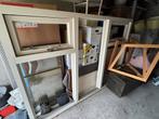 NIEUW Houten kozijn voor vast glas met twee bovenlichten, 75 tot 150 cm, Raamkozijn, Nieuw, Ophalen of Verzenden