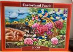 Castorland 1000🧩 Lazy Sunday, Ophalen of Verzenden, 500 t/m 1500 stukjes, Zo goed als nieuw, Legpuzzel