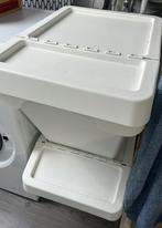 Witte Ikea "sortera" bakken, Huis en Inrichting, Woonaccessoires | Prullenbakken, Ophalen, Gebruikt, Kunststof, Minder dan 50 cm