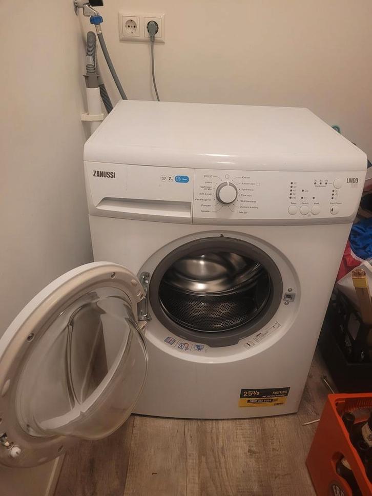 Zanussi Lindo 100 Wasmachine - Voorlader, Witgoed en Apparatuur, Wasmachines, Gebruikt, 6 tot 8 kg, 85 tot 90 cm, 1200 tot 1600 toeren