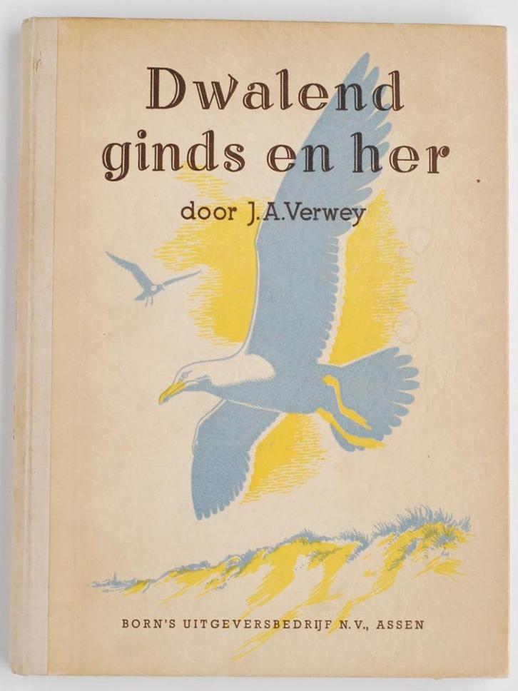 Dwalend ginds en her (ca. 1940), Antiek en Kunst, Antiek | Boeken en Bijbels, Verzenden