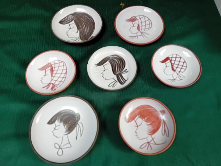 Boonstra bordjes., Antiek en Kunst, Antiek | Keramiek en Aardewerk, Ophalen of Verzenden