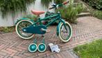 Banwood classic groen 16inc, Ophalen, Gebruikt, 16 tot 20 inch, Zijwieltjes