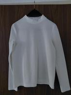 Witte top met lange mouwen - Jacqueline de Yong, Maat 38/40 (M), Wit, Ophalen of Verzenden, Zo goed als nieuw