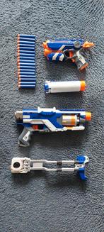 Nerf guns + 25 pijltjes, Kinderen en Baby's, Gebruikt, Ophalen