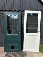 Buiten deuren hardhout, Ophalen, Gebruikt, 80 tot 100 cm, Buitendeur