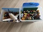 2 Dozen vol LEGO Duplo bouwstukken + Duplo vliegtuig, Ophalen, Gebruikt, Losse stenen, Duplo