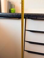 Complete Keuken met Apparatuur !!, Huis en Inrichting, Keuken | Complete keukens, Ophalen, Gebruikt, Wit, Enkelwandige keuken
