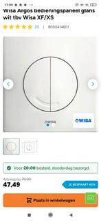 Wisa Argos bedieningspaneel glans wit tbv Wisa XF/XS, Ophalen of Verzenden, Nieuw, Toilet