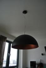 Mooie industriele hanglamp zwart koper, Ophalen, Zo goed als nieuw, Metaal, Minder dan 50 cm