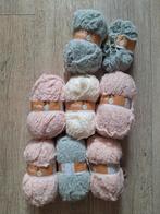 partij 7 bollen FLUFFY Zeeman, Ophalen of Verzenden, Nieuw, Breien of Haken, Wol of Garen