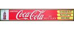 Drink Coca Cola In Bottles., Ophalen of Verzenden, Nieuw, Reclamebord