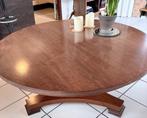 massief houten salon tafel, Ophalen, Gebruikt, 50 tot 75 cm, Klassiek