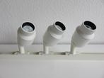 3 Lumiance Bulletstar Mini 20 halogeen spotjes voor in rail, Halogeen, Metaal of Aluminium, Ophalen of Verzenden, Zo goed als nieuw