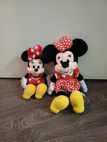 Minnie Mouse Knuffels - Set van 2 beschikbaar voor biedingen