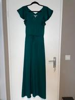H&M dames groene satijnen look lange maxi jurk dress mt 36, Kleding | Dames, Jurken, H&M, Ophalen of Verzenden, Zo goed als nieuw