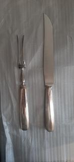 Gero Nordique 56 vintage verzilverde Trancheerset, Ophalen of Verzenden