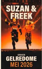 2 tickets Suzan & Freek 16 mei, Tickets en Kaartjes, Twee personen, Mei