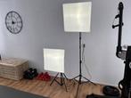 Falcon Eyes studio lampen, Ophalen, Zo goed als nieuw, Lamp of Flitsset