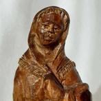 Antieke ca. 19e eeuw religieus beeldhouwkunst, Antiek en Kunst, Ophalen of Verzenden