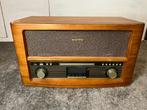 Auna belle epoque 1906 antieke replica radio, Ophalen of Verzenden, Gebruikt, Radio, Met cd-speler