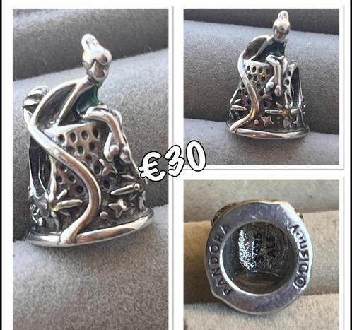 Pandora, Sieraden, Tassen en Uiterlijk, Bedels, Zo goed als nieuw, Pandora, Zilver, 1 bedel, Verzenden