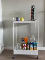 Serveerkarretje, drankwagen, 50 tot 100 cm, Ophalen of Verzenden, Zo goed als nieuw, Metaal