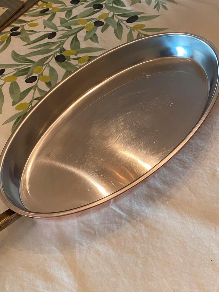 Spring vintage Flambeerpan of vispan, Huis en Inrichting, Keuken | Keukenbenodigdheden, Zo goed als nieuw, Ophalen of Verzenden