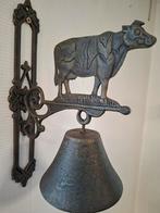 Antieke Slagerij Bel met Koe, Huis en Inrichting, Deurbellen, Ophalen of Verzenden
