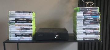 XBOX 360 met games  beschikbaar voor biedingen