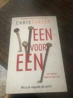 Eén voor Eén - Chris Carter Thriller, Boeken, Thrillers, Ophalen of Verzenden, Gelezen, Europa overig