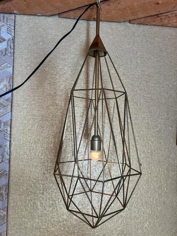 Polspotten messing diamond lamp beschikbaar voor biedingen