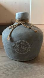 Pot HOME, Huis en Inrichting, Woonaccessoires | Vazen, Ophalen, Overige kleuren, Aardewerk of Porselein, Zo goed als nieuw