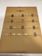 Sigarenbandjes Albert Heijn provincies uit 1937, 13 stuks., Ophalen of Verzenden, Gebruikt, Sigarenbandjes