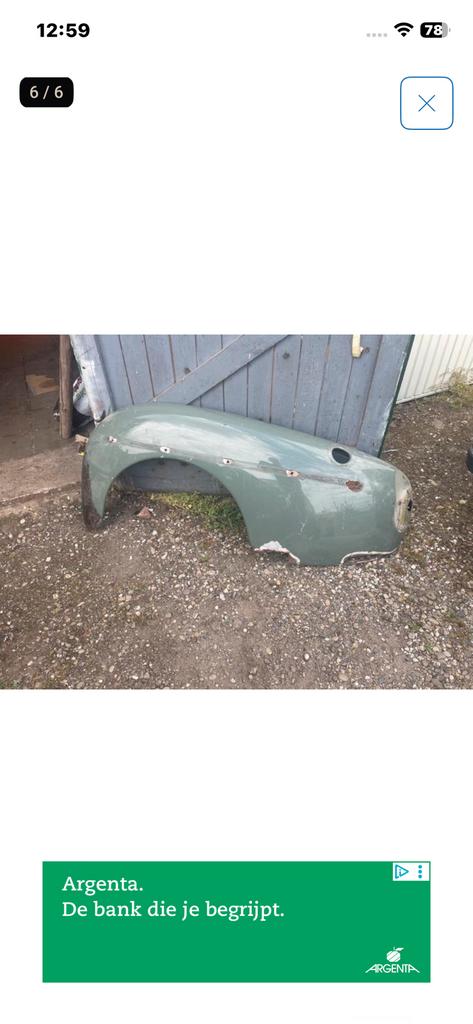 2 schermen volvo katterug, met werk., Ophalen, Voor, Volvo, Bumper