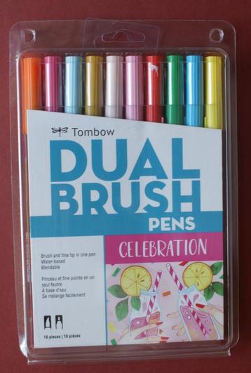 Tombow Dual Brush Pens Art Markers sets van 10 beschikbaar voor biedingen