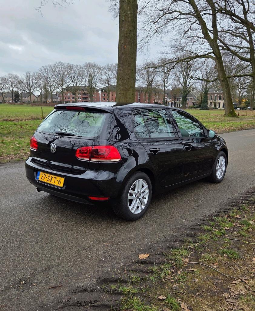 Volkswagen Golf 1.2 TSI 77KW 2011 Zwart, Auto's, Voorwielaandrijving, 4 cilinders, Zwart, Origineel Nederlands