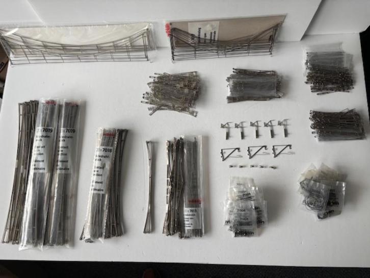 Märklin mega partij bovenleiding 614-delig, Hobby en Vrije tijd, Modeltreinen | H0, Zo goed als nieuw, Overige typen, Wisselstroom