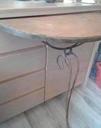 Sitetable Bijzettafel industrieel, 50 tot 100 cm, Ophalen of Verzenden, Zo goed als nieuw, Overige vormen