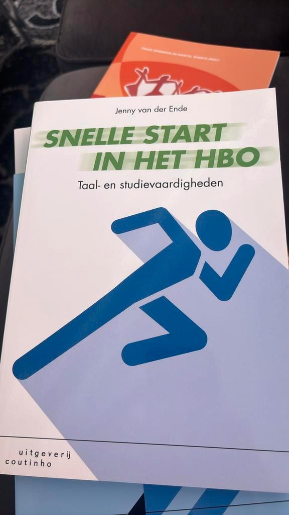 Jenny van der Ende - Snelle start in het hbo, Boeken, Schoolboeken, Zo goed als nieuw, Nederlands, Overige niveaus, Ophalen