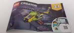 LEGO 31092 Creator Helikopter Avontuur, Ophalen of Verzenden, Gebruikt, Complete set, Lego