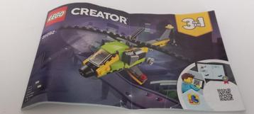 LEGO 31092 Creator Helikopter Avontuur beschikbaar voor biedingen