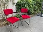 Vintage eetkamerstoelen, Huis en Inrichting, Stoelen, Ophalen, Gebruikt, Twee, Gispen / De Wit