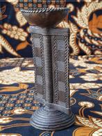 Mooie zeldzame antieke Oosterse brander voor olie van brons, Ophalen of Verzenden