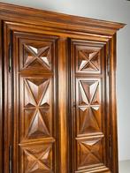 Burgundy Cabinet Frans antiek 1700, Ophalen, Gebruikt, Minder dan 150 cm, Minder dan 100 cm